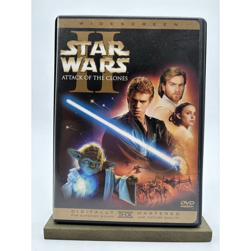 Star Wars Episode II: Attack of the Clones (DVD,2002,‎ Widescreen, 2 Disc)